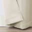 Honeybloom Cameron Ivory Herringbone Blackout Curtain Panel, 84"
