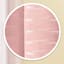 Tiny Dreamers Pink Striped Sheer Curtain Panel, 84"