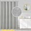 Tiny Dreamers Grey Belmont Embossed Shower Curtain, 72"
