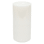 Willow Crossley White Unscented Pillar Candle, 3x6