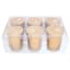 Willow Crossley 6-Pack Gold Unscented Votive Candles
