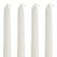 Willow Crossley 6-Pack White Unscented Taper Candles, 11"