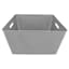 Light Grey Y-Weave Storage Basket, Extra Large