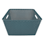 Blue Y-Weave Storage Basket, Large