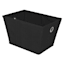 Black Collapsible Storage Tote, Small