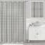 Grey Faison Textured Shower Curtain, 72"