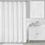 White Corey Stitch Shower Curtain, 72"