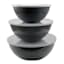 6-Piece Mixing Bowl & Lid Set, Grey