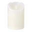 White Wax LED Pillar Candle, 4x6