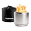 3-Piece Solo Stove with Stand & Cover