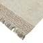 (B693) Found & Fable Kent Ivory Jute Area Rug, 5x7