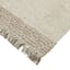 (B693) Found & Fable Kent Ivory Jute Runner, 2x7