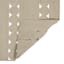 (D516) Tracey Boyd Ivory Braided Area Rug, 8x10