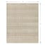 (D516) Tracey Boyd Ivory Braided Area Rug, 8x10