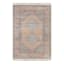 (E336) Honeybloom Anna Vintage Medallion Fringe Outdoor Area Rug, 5x7