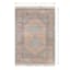 (E336) Honeybloom Anna Vintage Medallion Fringe Outdoor Area Rug, 5x7