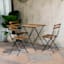 (E336) Honeybloom Anna Vintage Medallion Fringe Outdoor Area Rug, 5x7