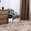 (B718) Honeybloom Joelle Neutral Woven Fringe Area Rug, 5x7