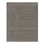 (B722) Honeybloom Kelly Charcoal Grey Flatweave Area Rug, 8x10