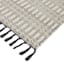 (B723) Crosby St. Lorre Neutral Flatweave Runner, 2x7