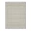 (B723) Crosby St. Lorre Neutral Flatweave Area Rug, 8x10