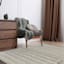 (B723) Crosby St. Lorre Neutral Flatweave Area Rug, 8x10