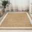 (B728) Providence Kinsey Natural Border Runner, 2x7
