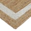(B728) Providence Kinsey Natural Border Area Rug, 8x10