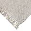 (B724) Ty Pennington Topher Neutral Flatweave Runner, 2x7