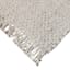 (B724) Ty Pennington Topher Neutral Flatweave Area Rug, 5x7