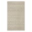 (B726) Honeybloom Denali Neutral Flatweave Accent Rug, 3x5