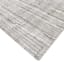 (B730) Tracey Boyd Austin Neutral Abalone Woven Area Rug, 5x7