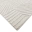 (A473) Found & Fable Dartmouth Ivory Tufted Area Rug, 5x7