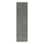 (B731) Crosby St. Hollis Grey Woven Fringe Runner, 2x7