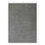 (B731) Crosby St. Hollis Grey Woven Fringe Area Rug, 5x7