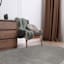 (B731) Crosby St. Hollis Grey Woven Fringe Area Rug, 5x7