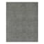 (B731) Crosby St. Hollis Grey Woven Fringe Area Rug, 8x10