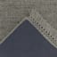 (B731) Crosby St. Hollis Grey Woven Fringe Area Rug, 8x10