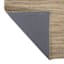(B729) Ty Pennington Kensie Natural Striped Jute Runner, 2x7