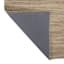 (B729) Ty Pennington Kensie Natural Striped Jute Area Rug, 5x7