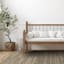(B729) Ty Pennington Kensie Natural Striped Jute Area Rug, 5x7