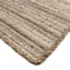(B729) Ty Pennington Kensie Natural Striped Jute Area Rug, 8x10