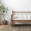 (B729) Ty Pennington Kensie Natural Striped Jute Area Rug, 8x10