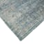 (B721) Found & Fable Alana Blue Medallion Accent Rug, 3x5