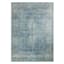 (B721) Found & Fable Alana Blue Medallion Area Rug, 5x7