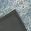 (B721) Found & Fable Alana Blue Medallion Area Rug, 5x7