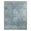 (B721) Found & Fable Alana Blue Medallion Area Rug, 8x10