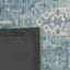 (B721) Found & Fable Alana Blue Medallion Area Rug, 8x10