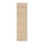 (B825) Honeybloom Lawrence Jute Fringe Runner, 2x7