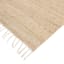 (B825) Honeybloom Lawrence Jute Fringe Runner, 2x7